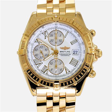 breitling mens gold watches|Breitling gold watches prices.